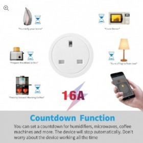  20A بلاك ( مقبس ذكي ) سمارت انجليزي يعمل على الواي فاي ‏ 