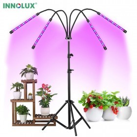  ستاند اضاءة نمو النباتات اربع اذرع 36 وات 