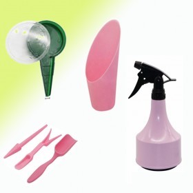  طقم تشتيل 6  قطع وردي 