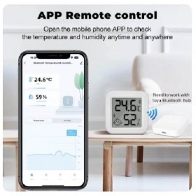  مقياس حرارة ورطوبة صغير بلوتوث 