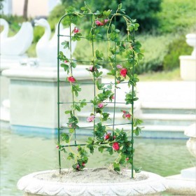  ستاند مستطيل حديد لتعليق النباتات 