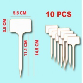  ليبل بلاستيك متوسط 14.5 سم عدد10 