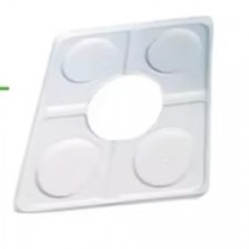  غطاء دتش بكت فتحة واحدة ابيض 